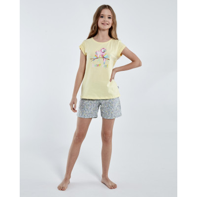 Piżama girl young 788/98 parrots kr