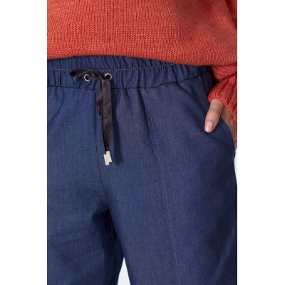 Luźne spodnie jeansowe - SD50